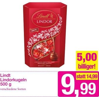 Sutterlüty Lindt Lindorkugeln 500g Angebot