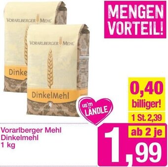 Sutterlüty Vorarlberger Mehl Dinkelmehl 1 Kg Angebot