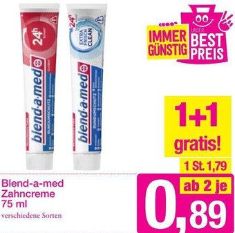 Sutterlüty Blend-A-Med Zahncreme 75ml Angebot