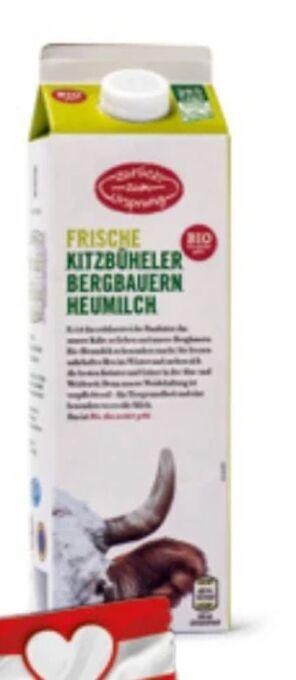 Hofer Bio-Bergbauern Vollmilch Angebot