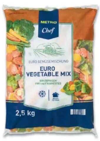 Metro Euro Gemüsemischung Angebot