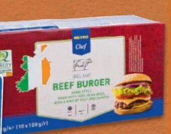Metro Irish Beef Burger Angebot
