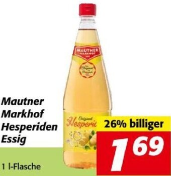 Nah&Frisch Mautner Markhof Hesperiden Essig Angebot