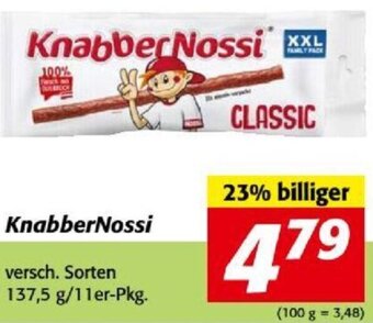 Nah&Frisch KnabberNossi 137,5g Angebot
