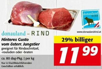 Nah&Frisch Hinteres Gusto Vom Österr. Jungstier Angebot