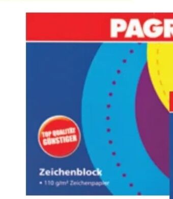 Pagro Diskont Zeichenblock Angebot