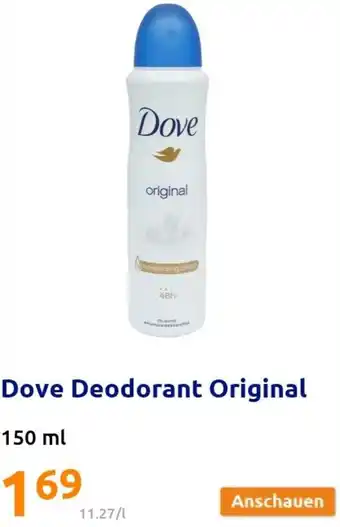Dove Deodorant Original 150ml