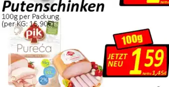 Wurstico Putenschinken 100g Angebot