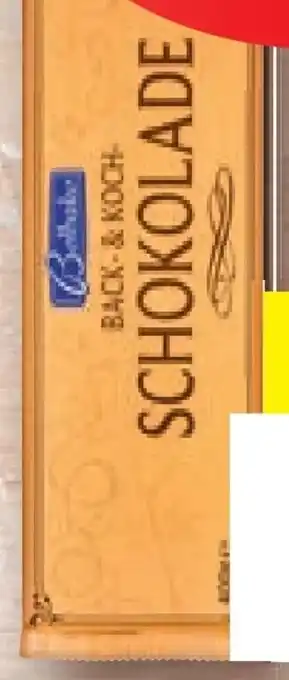Lidl Back-Kochschokolade Angebot