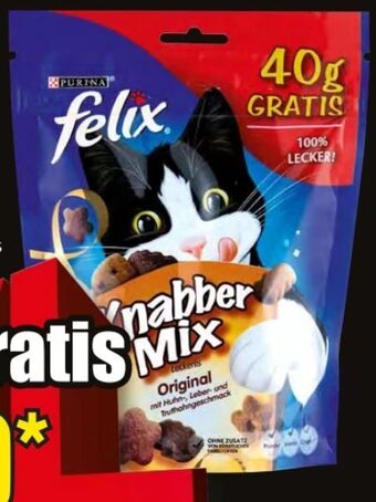Norma Felix Knabber Mix Katzensnacks Angebot