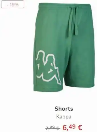 KiK Shorts Kappa Angebot