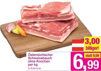 Sutterlüty Österreichischer Schweinebauch Ohne Knochen Angebot