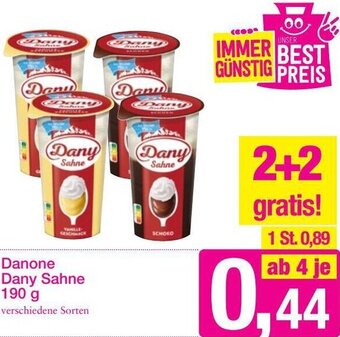 Sutterlüty Danone Dany Sahne 190g Angebot