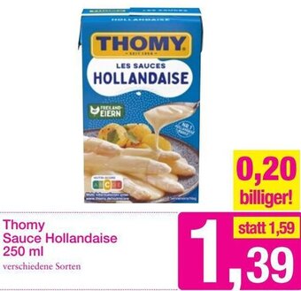 Sutterlüty Thomy Sauce Hollandaise 250ml Angebot