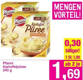 Sutterlüty Pfanni Kartoffelpüree 240 g Angebot