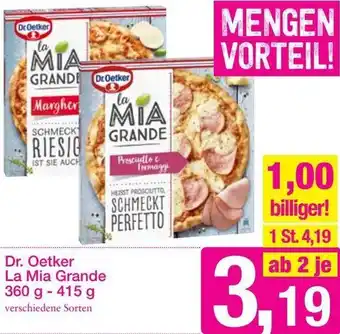 Sutterlüty Dr. Oetker La Mia Grande 360-415g Angebot