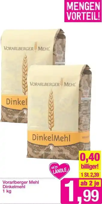 Sutterlüty Vorarlberger Mehl Dinkelmehl 1 Kg Angebot