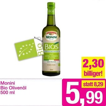 Sutterlüty Monini Bio Olivenöl 500ml Angebot