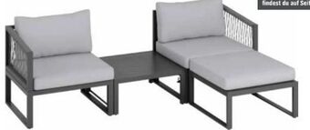 OBI Alu-Lounge Set Willa Angebot