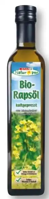SPAR Gourmet Bio Rapsöl Kaltgepresst Angebot