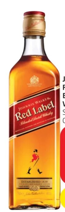 Spar Red Label Blended Scotch Whisky Angebot