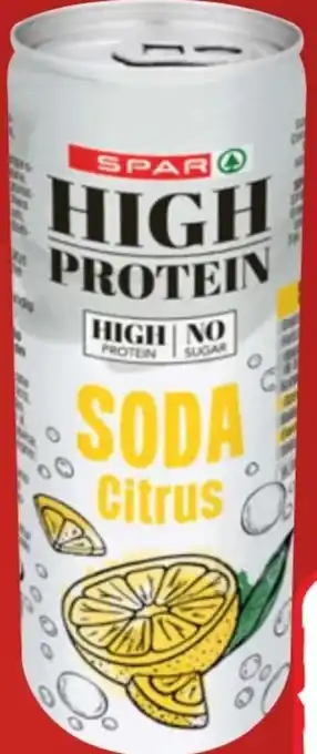 Spar High Protein Soda Angebot
