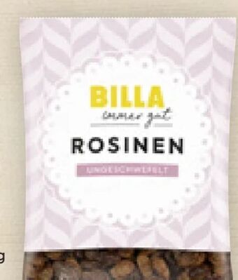 Billa Rosinen Angebot