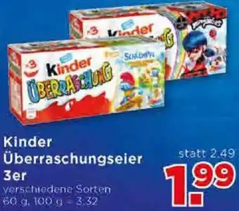 Unimarkt Kinder Überraschungseier 3er Angebot