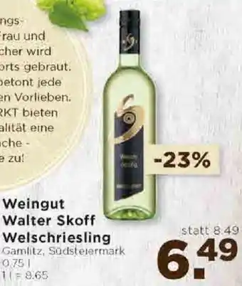 Unimarkt Weingut Walter Skoff Welschriesling Angebot