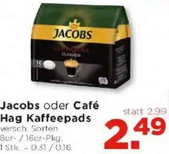 Unimarkt Jacobs Oder Café Hag Kaffepads Angebot