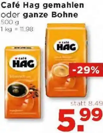 Unimarkt Café Hag Gemahlen Oder Ganze Bohne 500 g Angebot