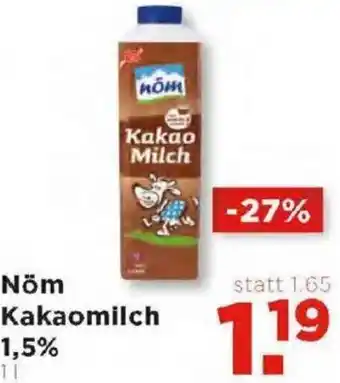 Unimarkt Nöm Kakaomilch 1,5% Angebot