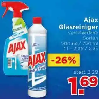 Unimarkt Ajax Glasreiniger Angebot