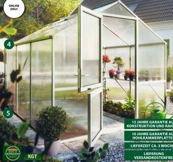 Dehner Profi-Gewächshaus Rose III Angebot