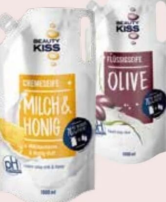 Interspar Beauty Kiss Flüssigseife Pumpe Angebot