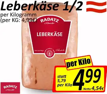 Wurstico Leberkäse 1/2 1kl Angebot
