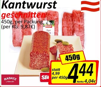 Wurstico Kantwurst 450g Angebot