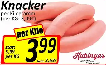Wurstico Knacker 1kl Angebot
