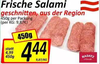 Wurstico Frische Salami 450g Angebot