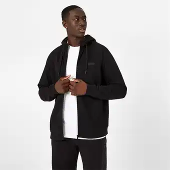 Everlast longline zip through hoodie