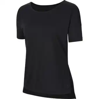 Nike yoga short-sleeve top ladies