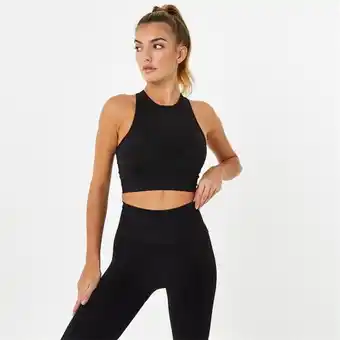 Everlast high neck racer sports bra