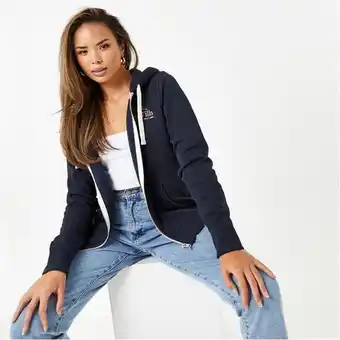 Sports Direct Jack wills susan embroidered zip hoodie Angebot