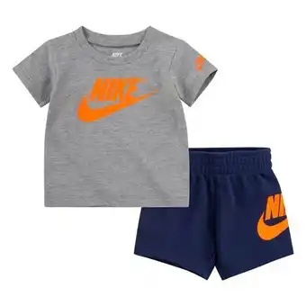 Sports Direct Nike futura logo t shirt and short set Angebot