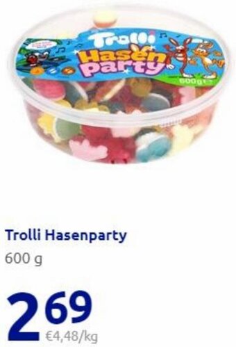 Action Trolli Hasenparty 600g Angebot