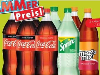 Spar Coca Cola Limonade Angebot