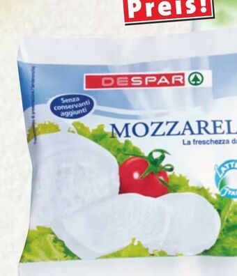 Spar Mozzarella Angebot