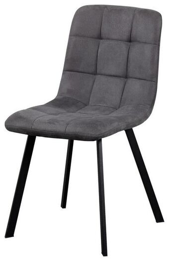 Möbelix Esszimmerstuhl lech 1 grau gepolstert, massiv Angebot