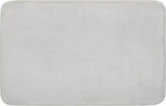 Möbelix Badematte lisa 45x70 cm silber waschbar, rutschhemmend Angebot