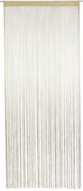Möbelix Fadenvorhang stangendurchzug marietta b: 90cm, natur Angebot